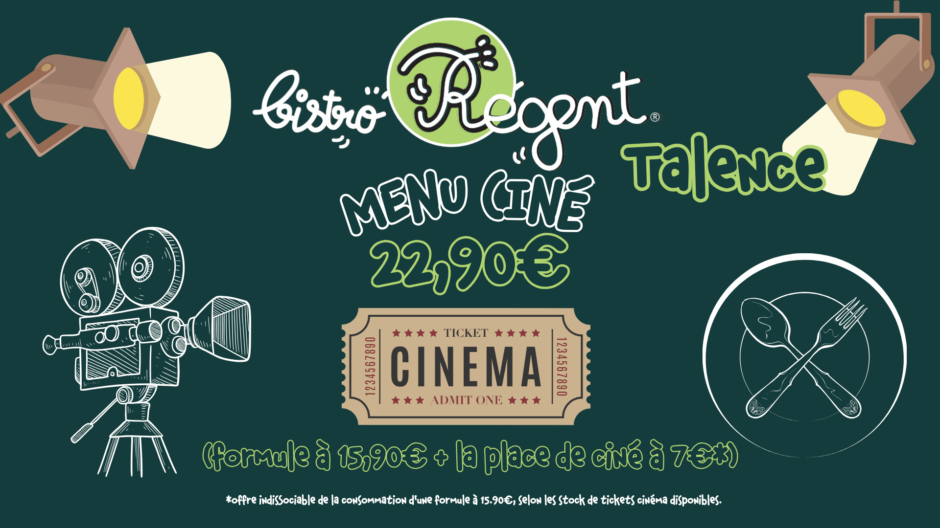 Menu ciné